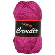 Příze Camilla, 8048, purpurová (fialovo růžová)
