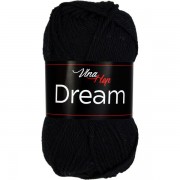 Příze Dream, 6001, černá