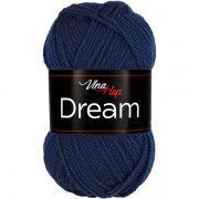 Příze Dream, 6409, tmavě modrá