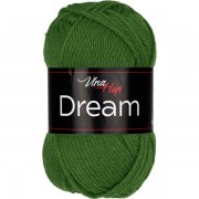 Příze Dream, 6422, tmavě zelená