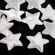 Hvězda, 30 mm, bílá