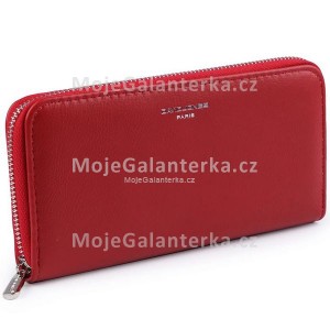 Dámská peněženka - dokladovka 10x19 cm, červená