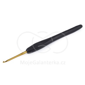 Háček  2,5 mm, silikonová rukojeť, černá
