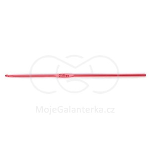 Háček  2,5 mm, na háčkování, náhodná barva