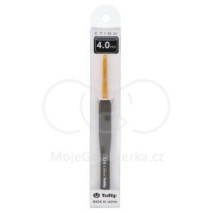 Háček  4,00 mm, Tulip Etimo Black (černý)