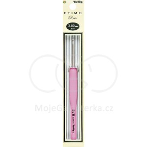 Háček  3,00 mm, Tulip Etimo Rose (růžový)
