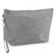 Kosmetická taška / pouzdro textilní 20x30 cm, šedá