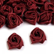 Textilní růžička, průměr 12-15 mm, Rio Red