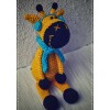 Návod na háčkovanou hračku: Žirafa Tonička (žlutá)