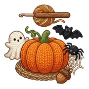 Návody na háčkování Halloween a podzimní dekorace