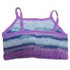 Návod na háčkovaný crop top, Crop top Fialka