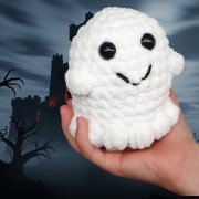 Návod na háčkování, Duch Fifík (bílý)