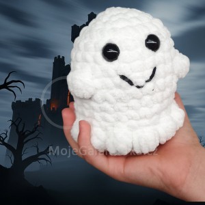 Návod na háčkování, Duch Fifík (bílý)