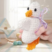 Návod na háčkovanou kachnu, Kachnička Bohunka, bílá