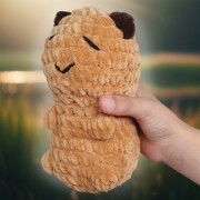 Návod na háčkování, Kapybara Barunka (hnědá)