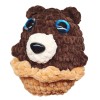 Návod na háčkování, Medvěd Cupcake (hnědý)