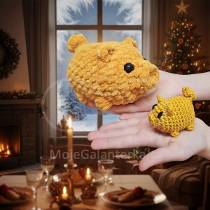 Návod na háčkované prase, Zlaté prasátko