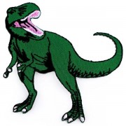 Nažehlovačka, dinosaurus, zelený