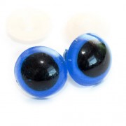 Bezpečnostní oči 10mm, barevné modré (1pár)
