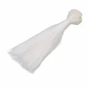 Vlasy pro panenky, 15 cm, bílé