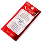Jehly vyšívací, zlatá ucha, 3/9 (sada 8ks)