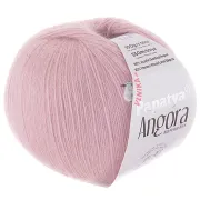 Příze Angora Merino, 4420, světle růžová