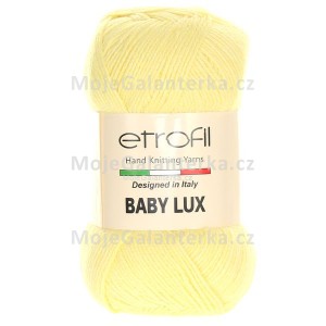 Příze Baby Lux, 70252, světle žlutá