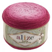 Příze Bella Ombre Batik, 7405, růžová