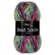 Příze Best Socks, 4-fach,  7069
