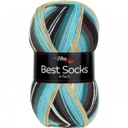 Příze Best Socks, 4-fach,  7072