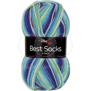 Příze Best Socks, 4-fach,  7077