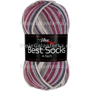 Příze Best Socks, 4-fach,  7318