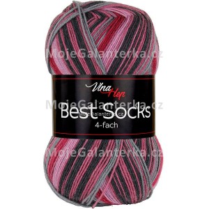Příze Best Socks, 4-fach,  7348
