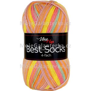 Příze Best Socks, 4-fach,  7354