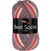 Příze Best Socks, 4-fach,  7358