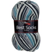 Příze Best Socks, 6-fach,  7365