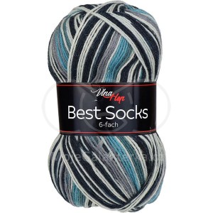 Příze Best Socks, 6-fach,  7365