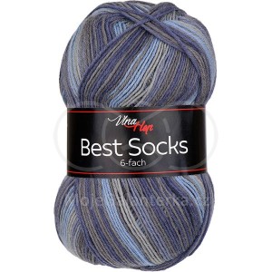 Příze Best Socks, 6-fach,  7366
