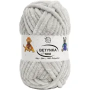 Příze Betynka Mini, 725, světle šedá