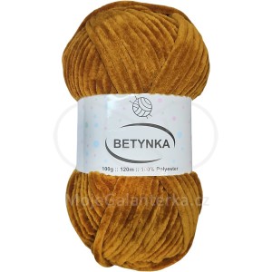 Příze Betynka, 378, hnědá