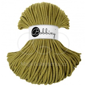 Příze Bobbiny, 5mm, KIWI se zlatou nitkou