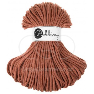 Příze Bobbiny, 5mm, terracotta
