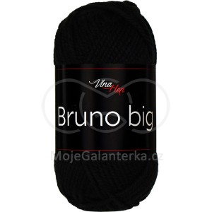 Příze Bruno Big, 401, černá