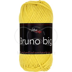 Příze Bruno Big, 405, žlutá