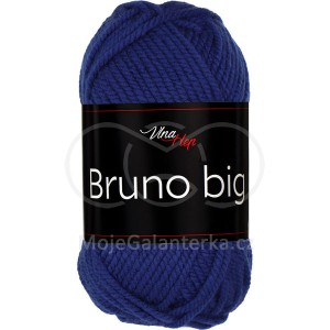 Příze Bruno Big, 412, tmavě modrá