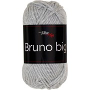 Příze Bruno Big, 413, světle šedá