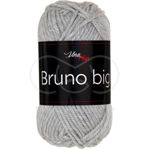 Příze Bruno Big, 413, světle šedá