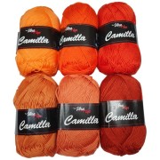 Příze Camilla, sada 2316 (6ks),