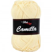 Příze Camilla, 8185, vanilková žlutá