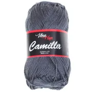 Příze Camilla, 8236, tmavě šedá (antracit)